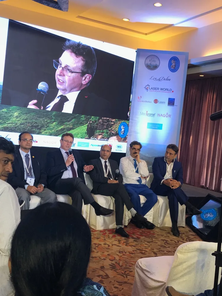 Panel discussion, AESURG (Indian Association of Aesthetic Plastic Surgeons)